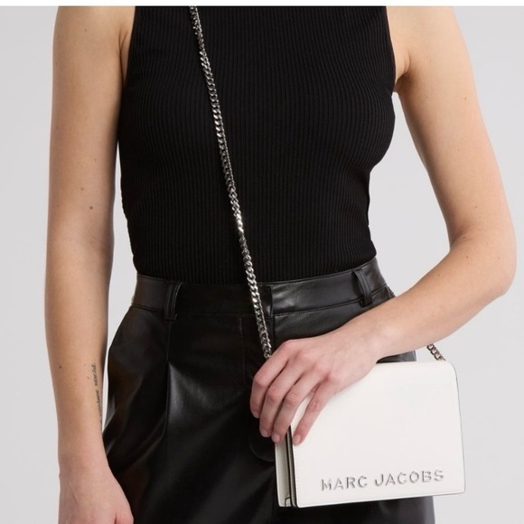 Marc Jacobs Double Take Leather Shoulder/Crossbody Bag - Picture 11 of 12